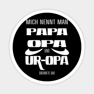 Ur-Opa Opa Papa Geschenk Magnet